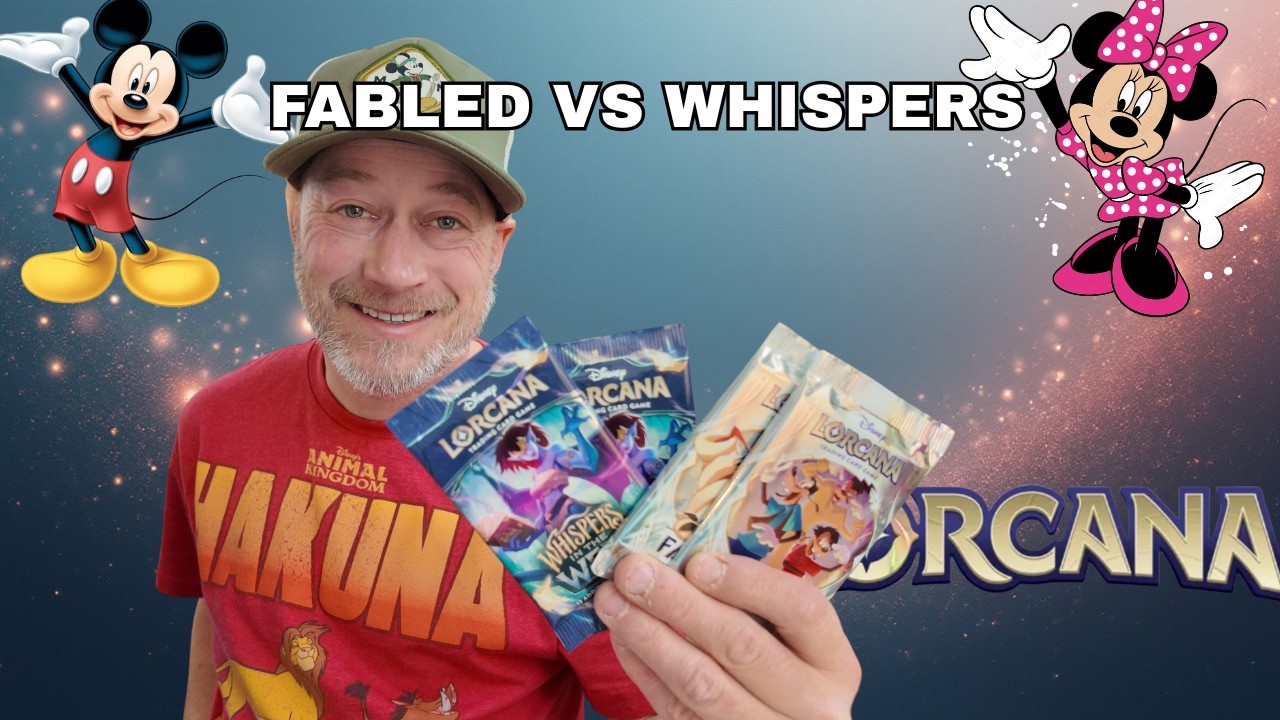 FABLED VS WHISPERS AMAZING PACXK BATTLE ! LORCANA