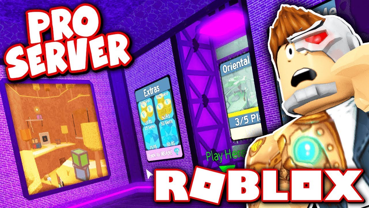FIRST TIME PLAYING FLOOD ESCAPE 2 PRO SERVERS!! (Roblox)