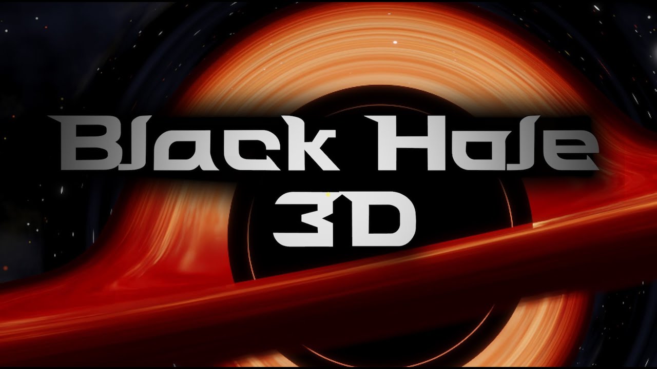 Black Hole 3D ANIMATION ! | With Interstellar's soundtrack