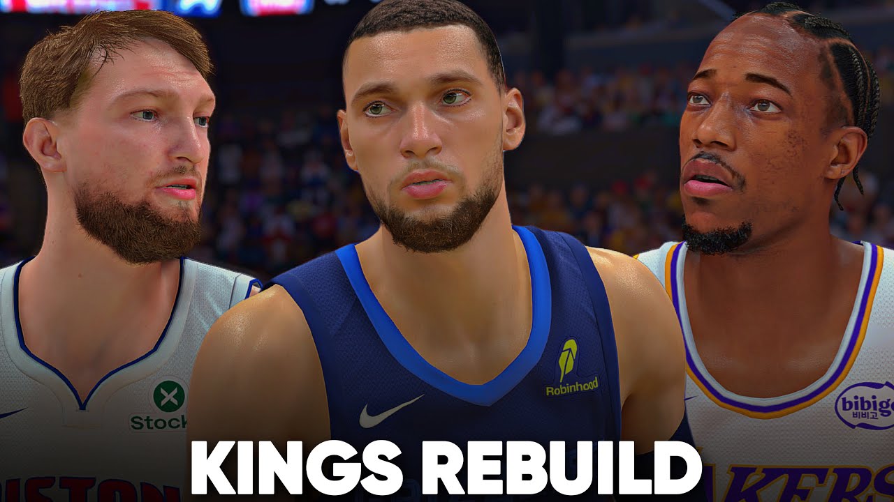KINGS REBUILD! Eu troquei todo mundo do Sacramento Kings