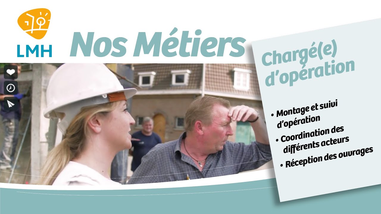 LMH - Nos métiers : Chargé(e) d'opération / Responsable de programme