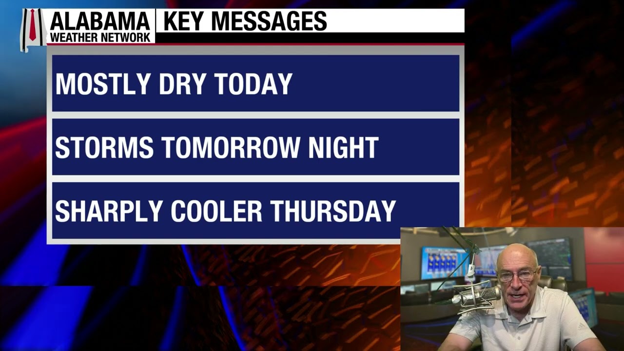 AWN Tuesday 3/10/26 Morning Statewide Forecast Update from James Spann