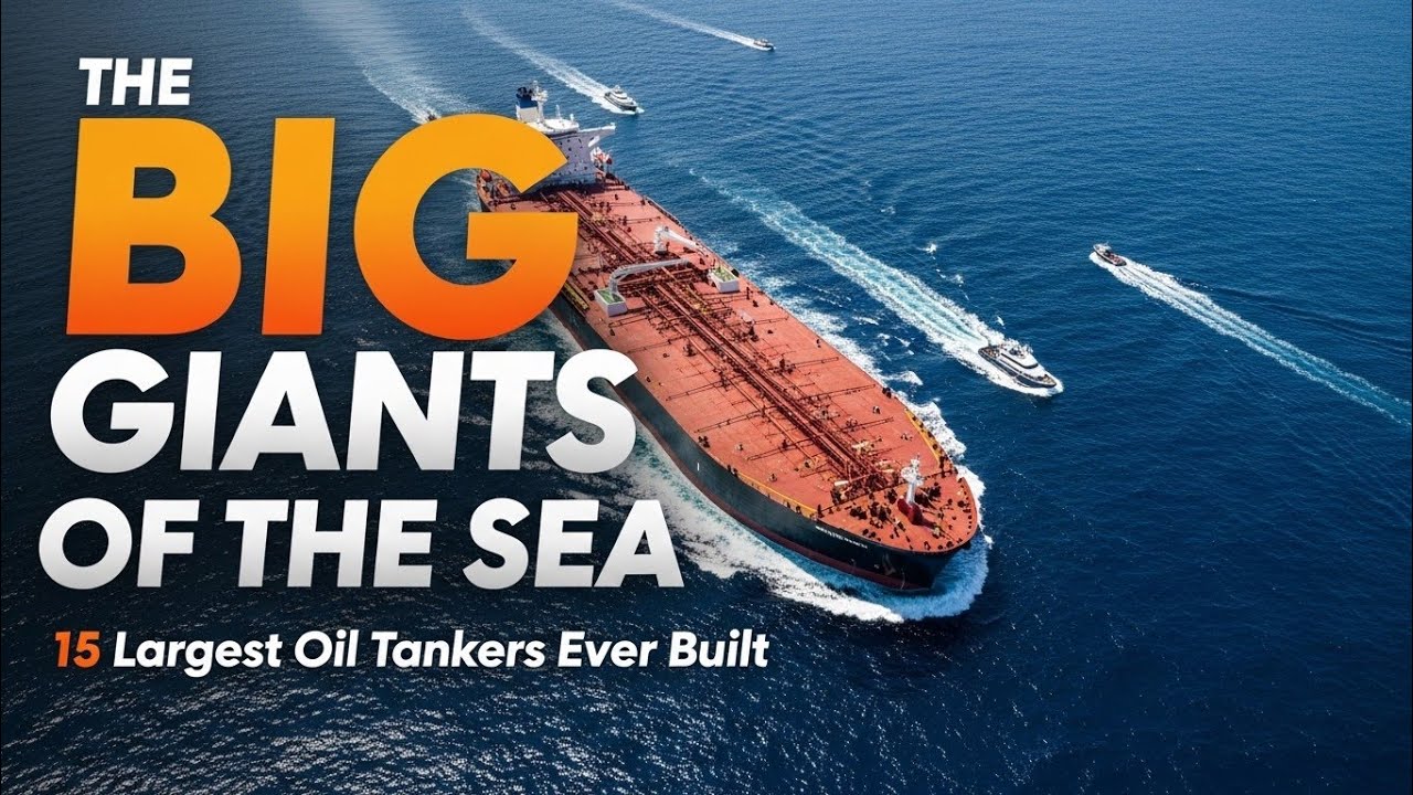 The Giants of the Sea: 15 Largest Oil Tankers Ever Built