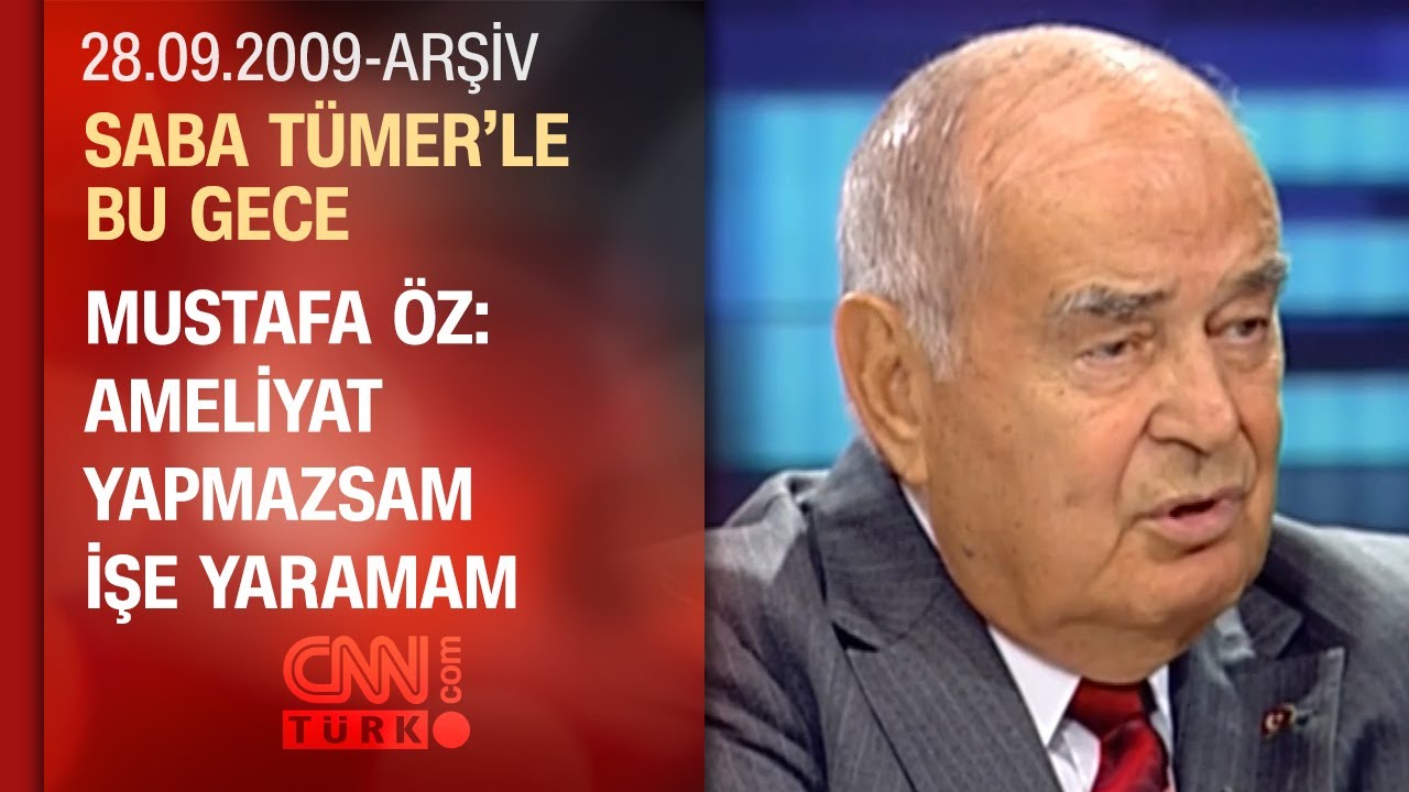 Mustafa Öz: 84 yaşındayım seks hayatım daha ölmedi - Saba Tümer'le Bu Gece - 28.09.2009