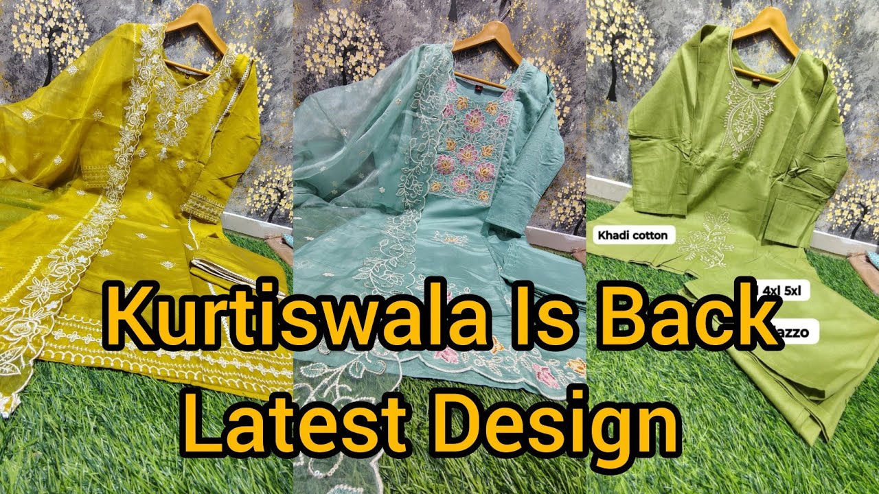 KURTISWALA Is Back With One Of The Latest Collection 😍Inse sasta Dhund k Batao😱 Single Available