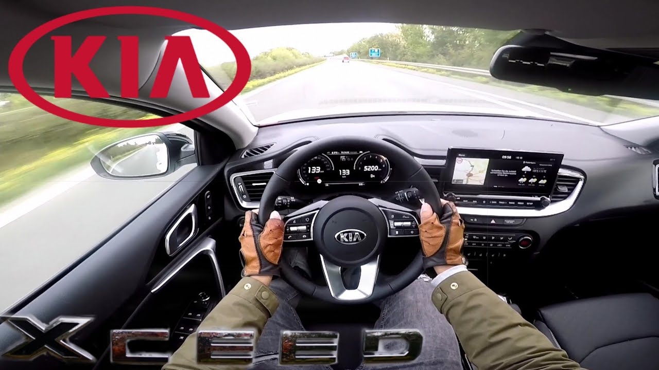 KIA XCeed 1.4 T-GDI (140 PS) Platinum POV Testdrive AUTOBAHN Beschleunigung & Speed