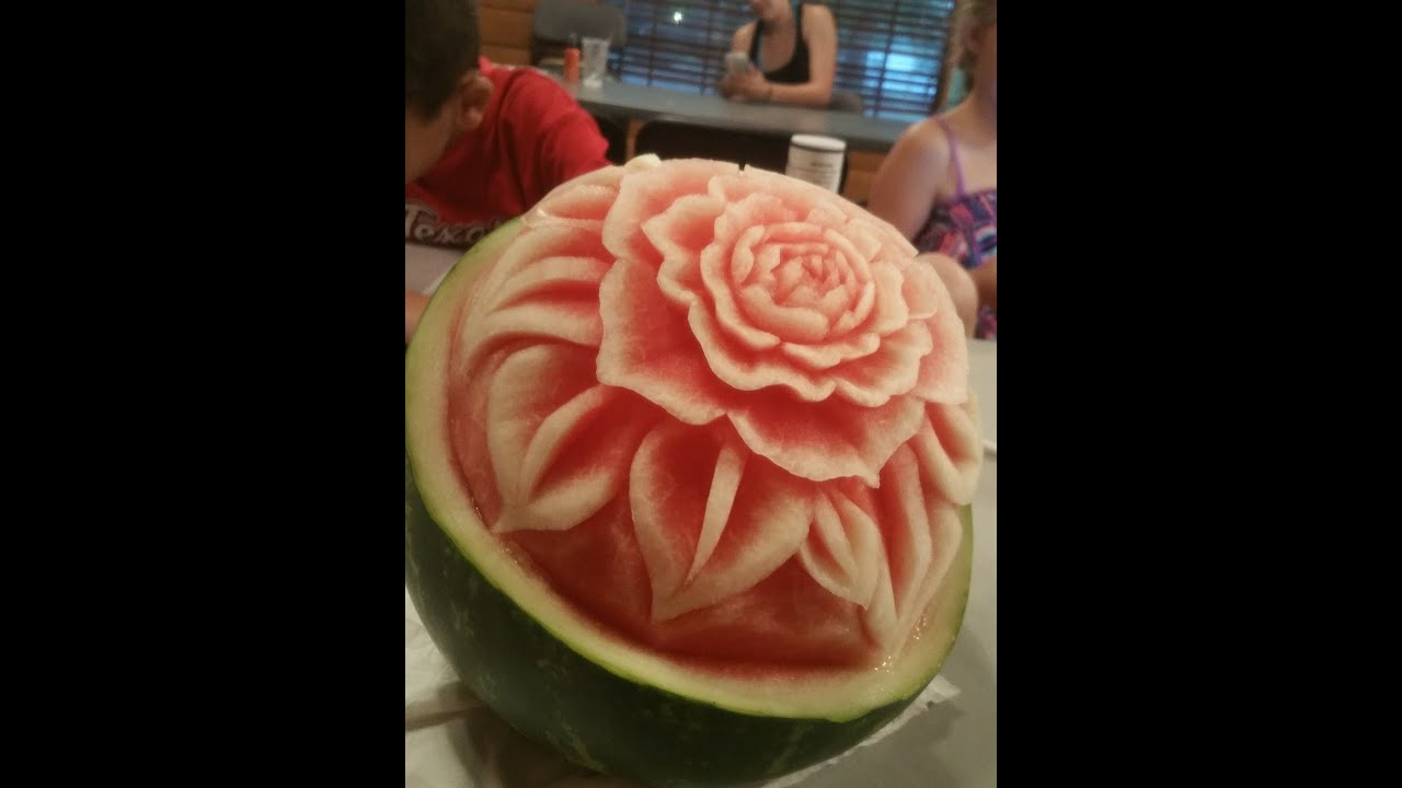 Fruit Carving ideas for party events.                              #chef #foodie #fun