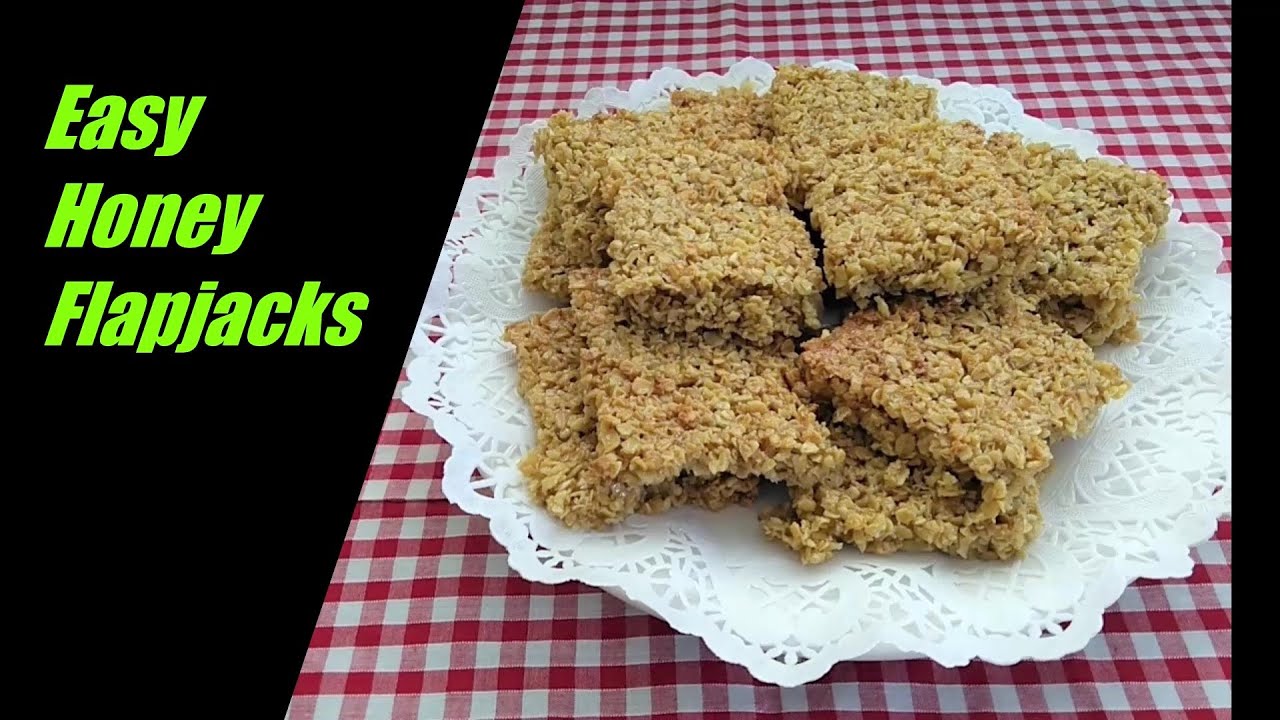 Flapjack Recipe: Easy Honey Flapjacks - Rachel's Baking
