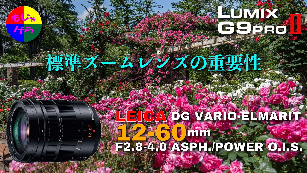 【G9PROⅡ】 LEICA DG VARIO-ELMARIT 12-60mm/F2.8-4.0 ASPH./POWER O.I.S. 標準ズームレンズの重要性！