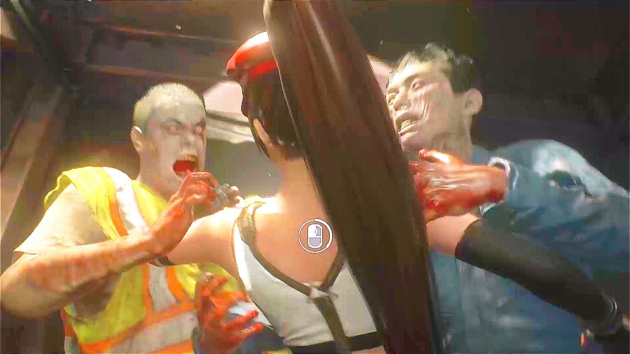 resident evil 3 ryona jill mai tifa outfit mods re3 remake 14
