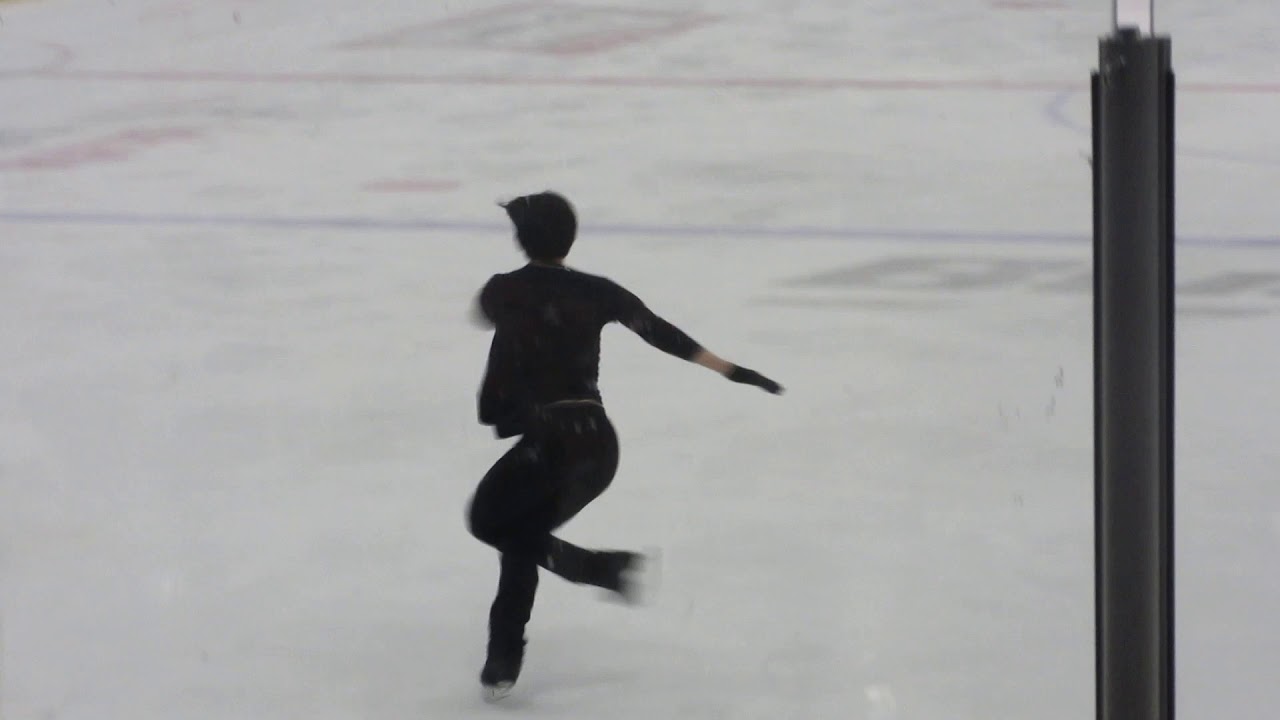 2019 Autumn Classic International.Junhwan Cha. Free program's practice.