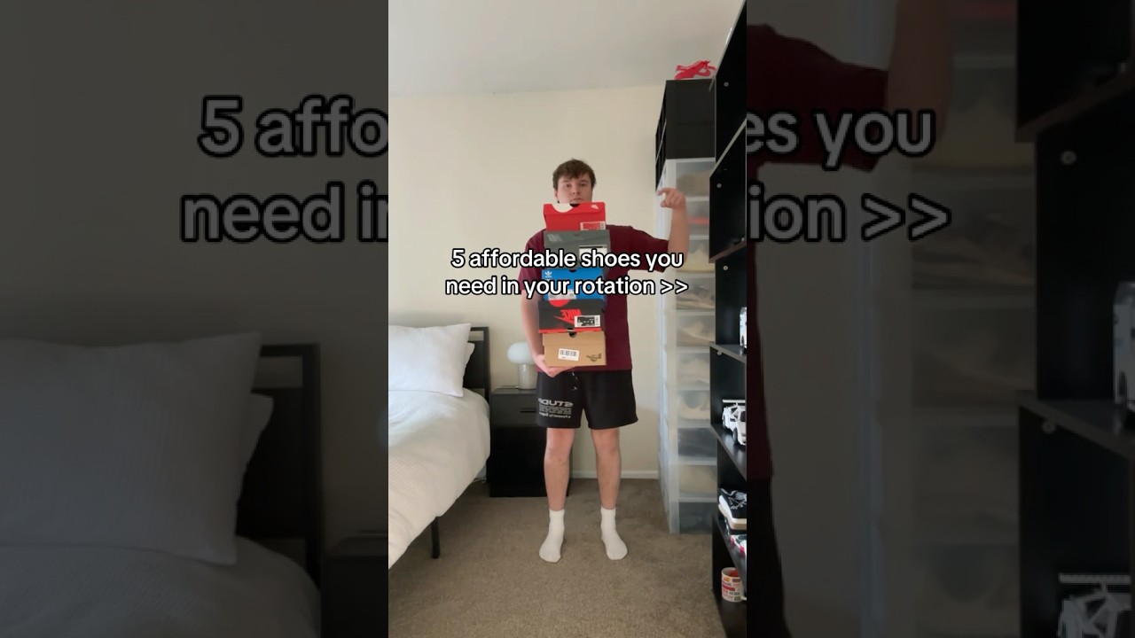 5 Affordable Shoes You Need In Your Rotation #shorts