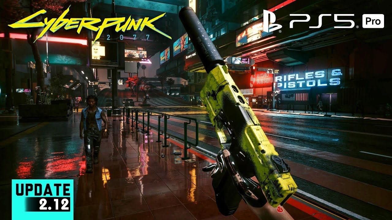 Cyberpunk 2077 PS5 PRO Gameplay Performance Mode [60FPS]