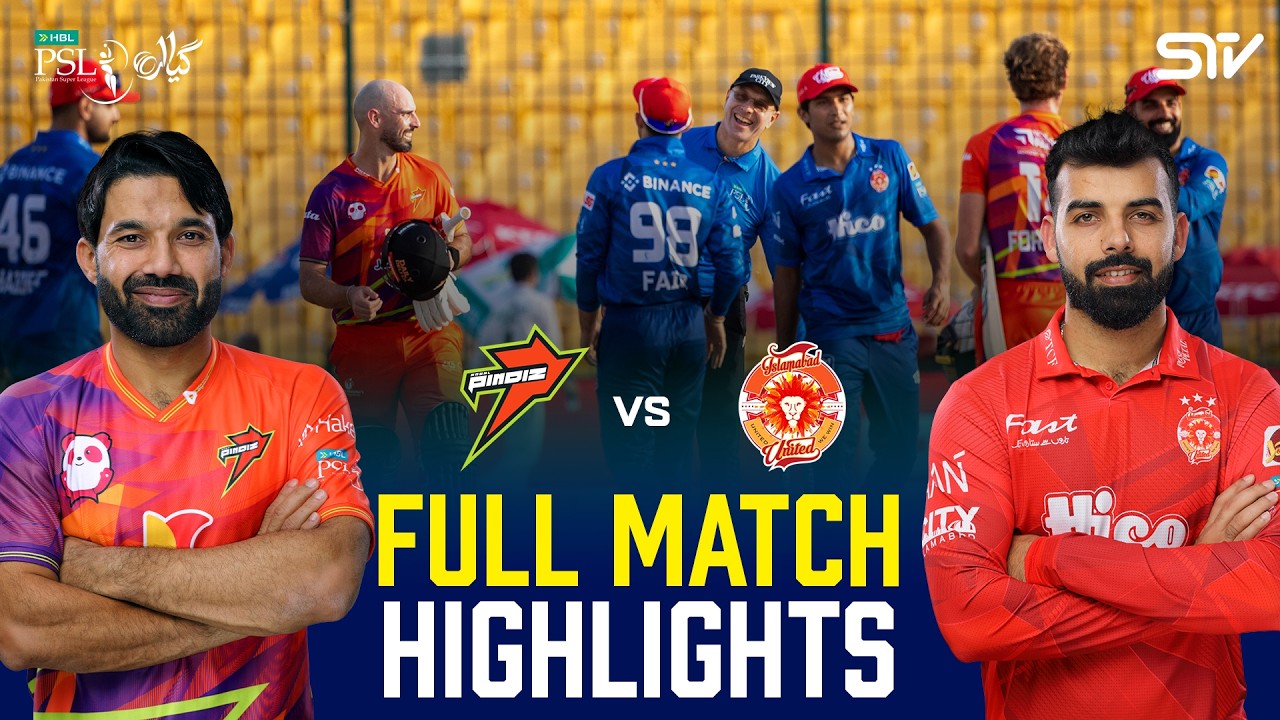 Full Match Highlights | Islamabad United vs Rawalpindiz | Match 34 | HBL PSL 11 | MZB1J