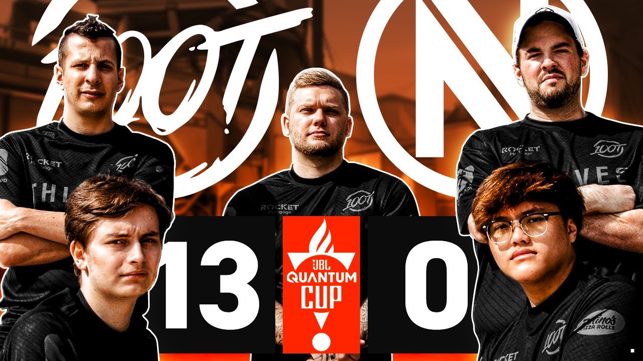 *EXCLUSIVE VOICE COMMS* 13-0 FLUKE FOR A HOODIE ORG? | 100 THIEVES VS ENVY JBL QUANTUM CUP