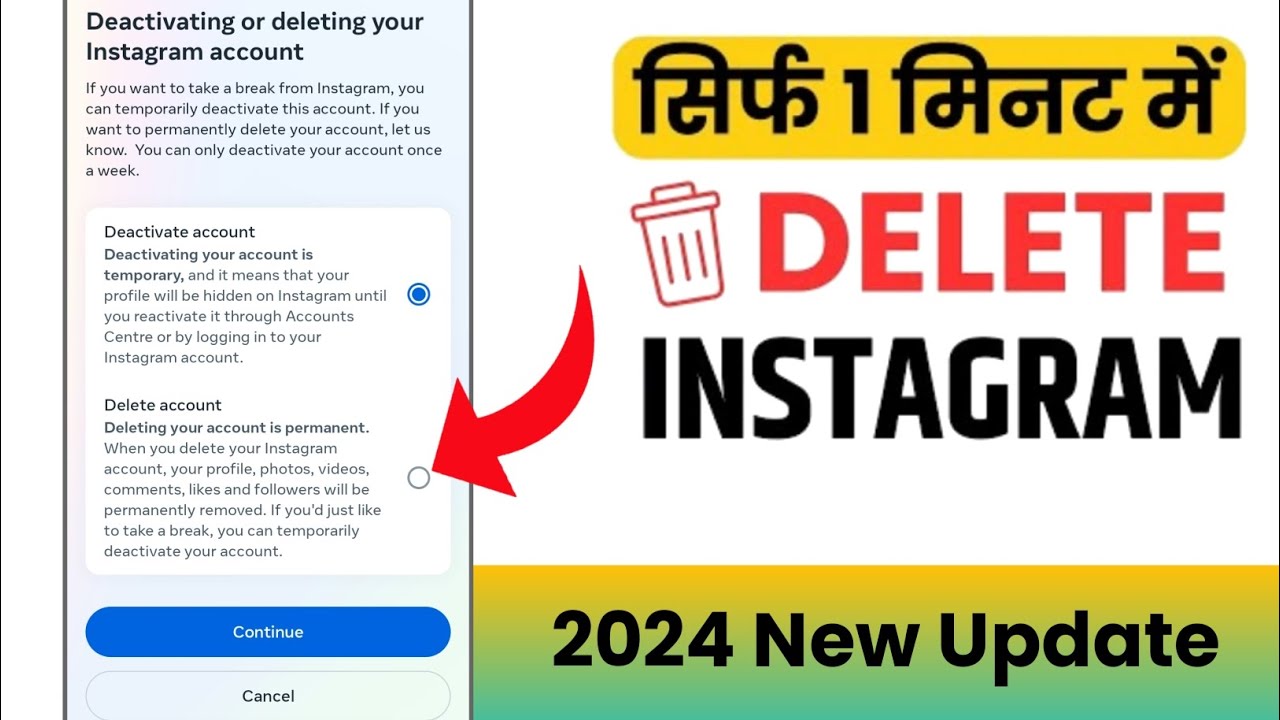 How to delete Instagram account? | Instagram id delete kaise kare | Technical khufiya
