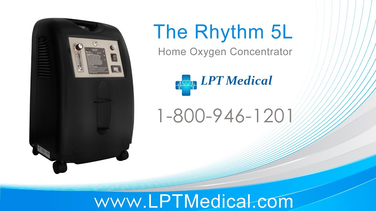 Rhythm 5l Home Oxygen Concentrator from LPT Medical