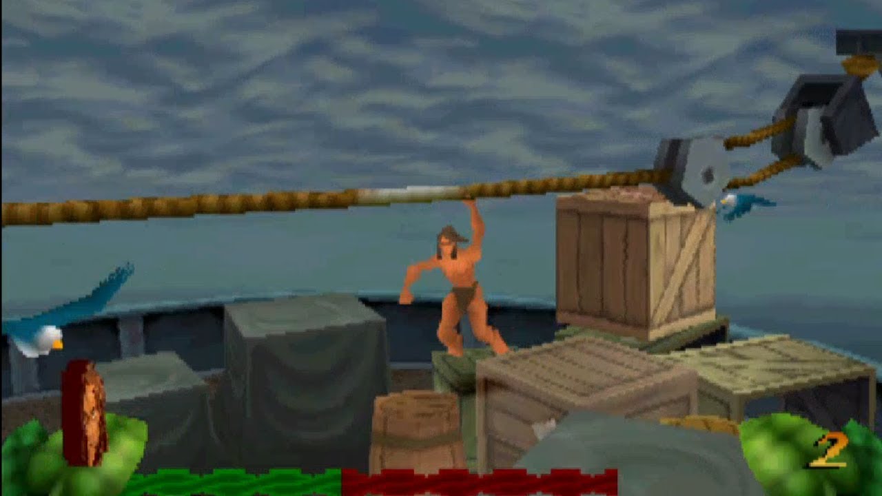 ✅(ps1)tarzan disney parte 11 - fase rockin the boat