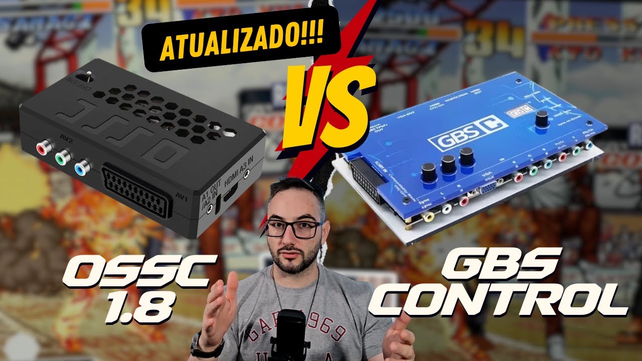 OSSC vs GBS-Control: Qual é o Melhor Upscaler para Consoles Retrô?