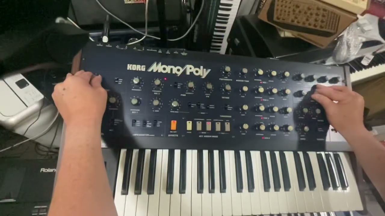 Korg mono poly sound design (no talking)#korg #dbstudiotv #dj #synth #synthesizer #sounddesign