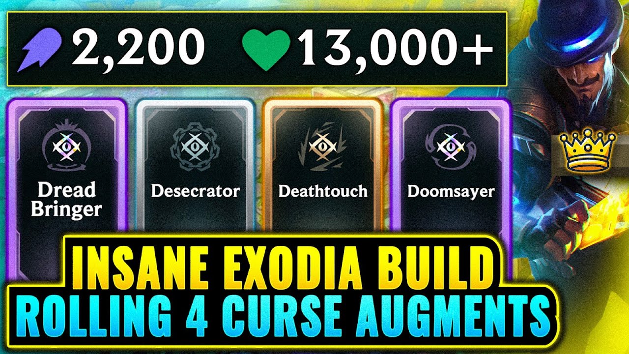 42,000 Gold Worth of Stats: Insane Four Curse Exodia Build | League Arena Gameplay