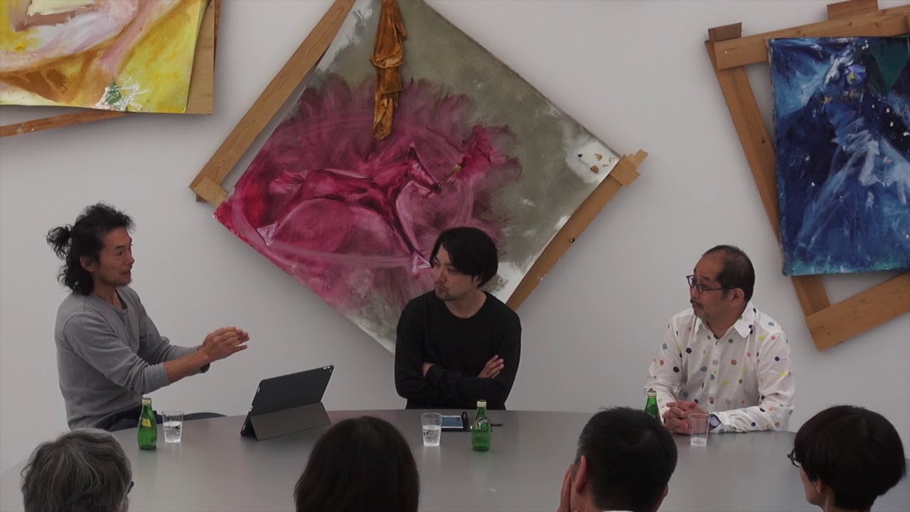 小林正人×青木淳 × 保坂健二朗「Thrice Upon A Time」展トークショー, 2016