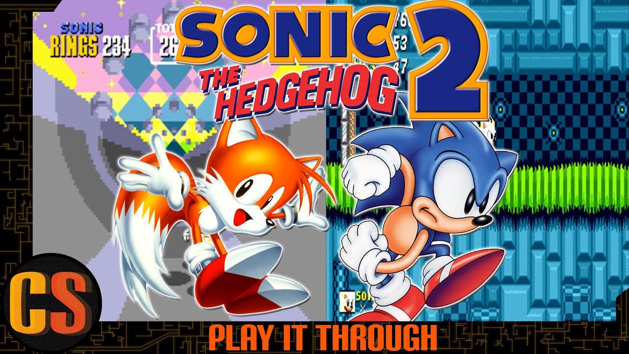 SONIC THE HEDGEHOG 2 - PLAY IT THROUGH (100%)