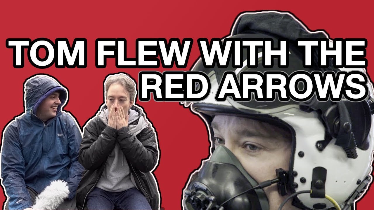 Tom Flew With The Red Arrows. Seriously, He Can't Quite Believe It Either!
