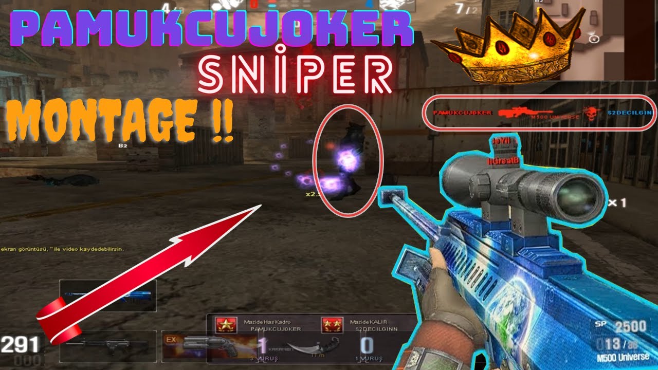 M-500 KİNG 👑 !! Wolfteam M500 #S6​ Yıkım Klan savaşları #Sniper​ Montage { The End }