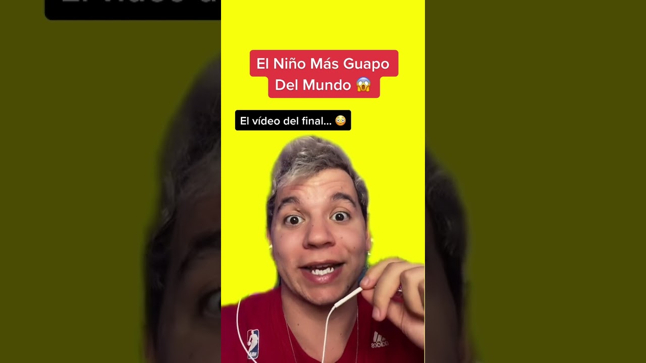 El Ni&ntilde;o M&aacute;s Guapo Del Mundo 🤯 #shorts