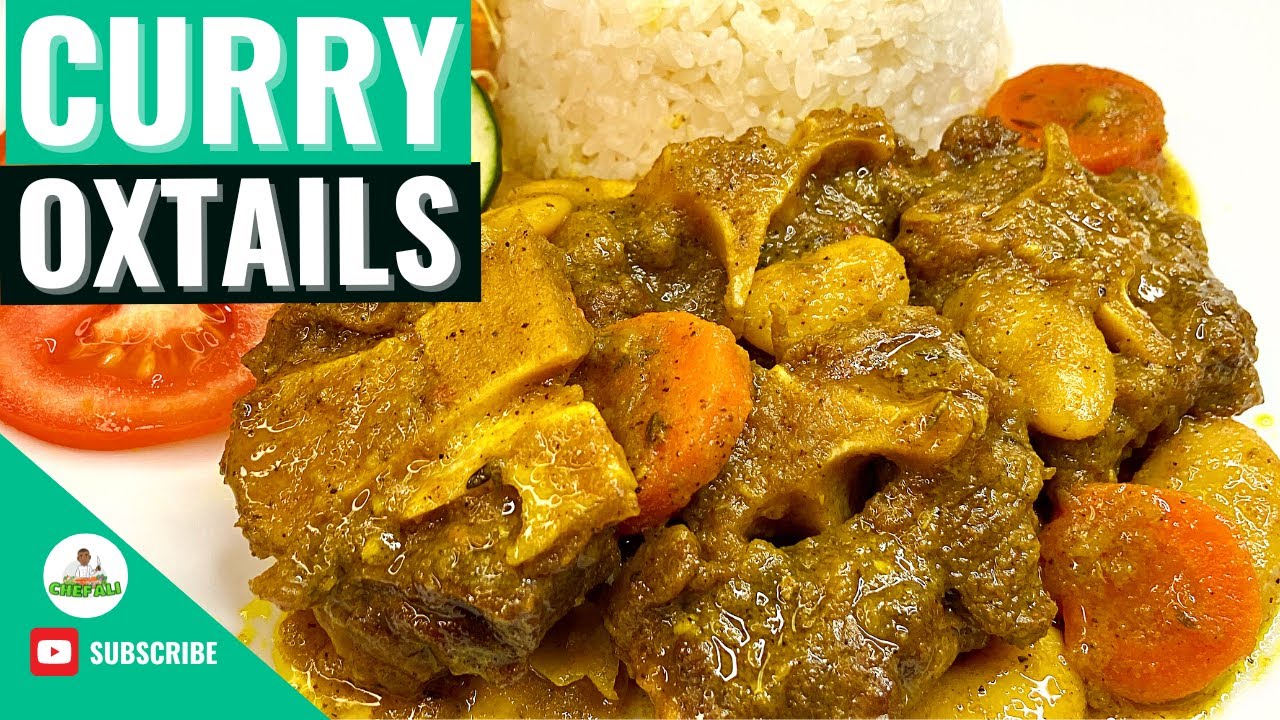 Jamaican Curry Oxtails | Curry Oxtail Recipe | How to make Curried Oxtails | Curry Beef Oxtails