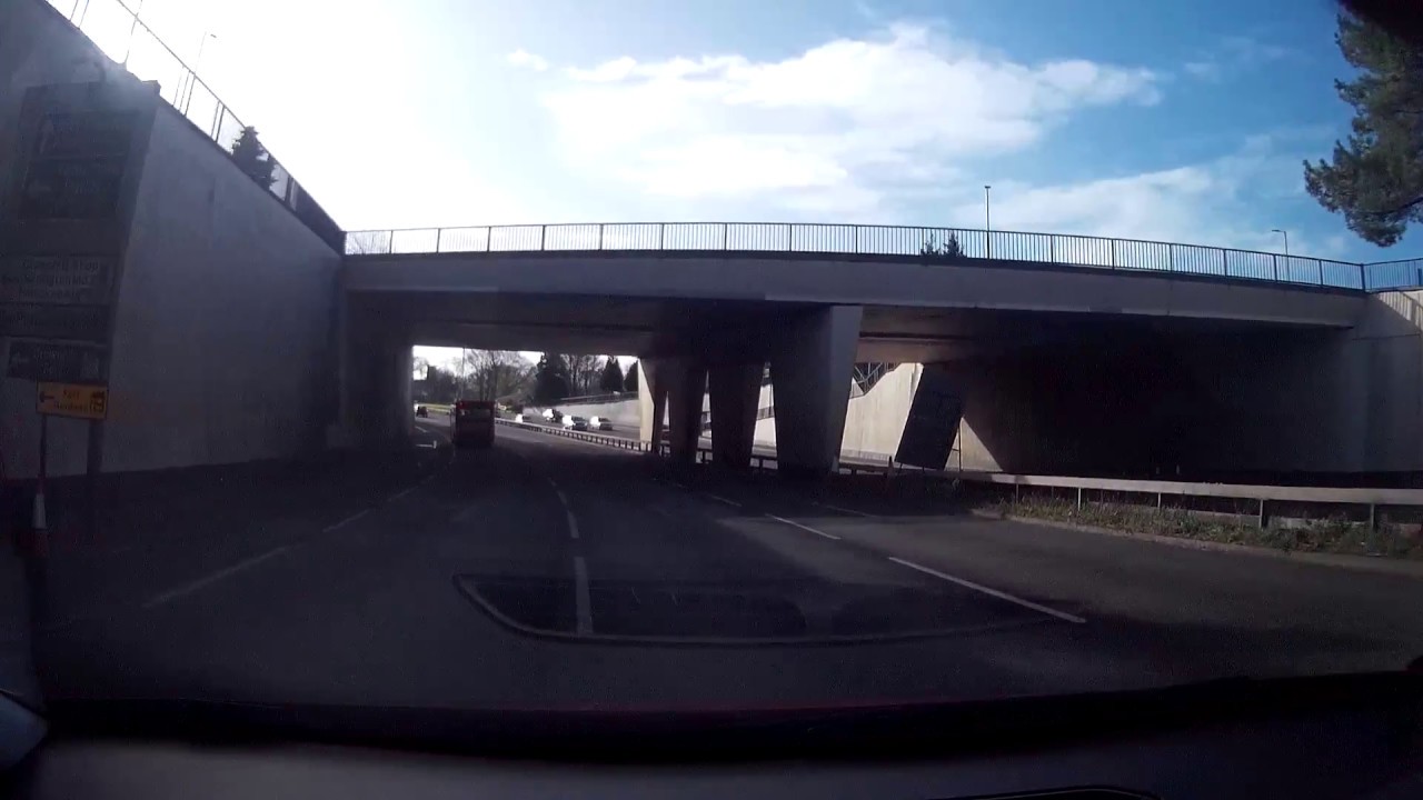 Plymouth, Manadon roundabout, Crownhill - Mutley