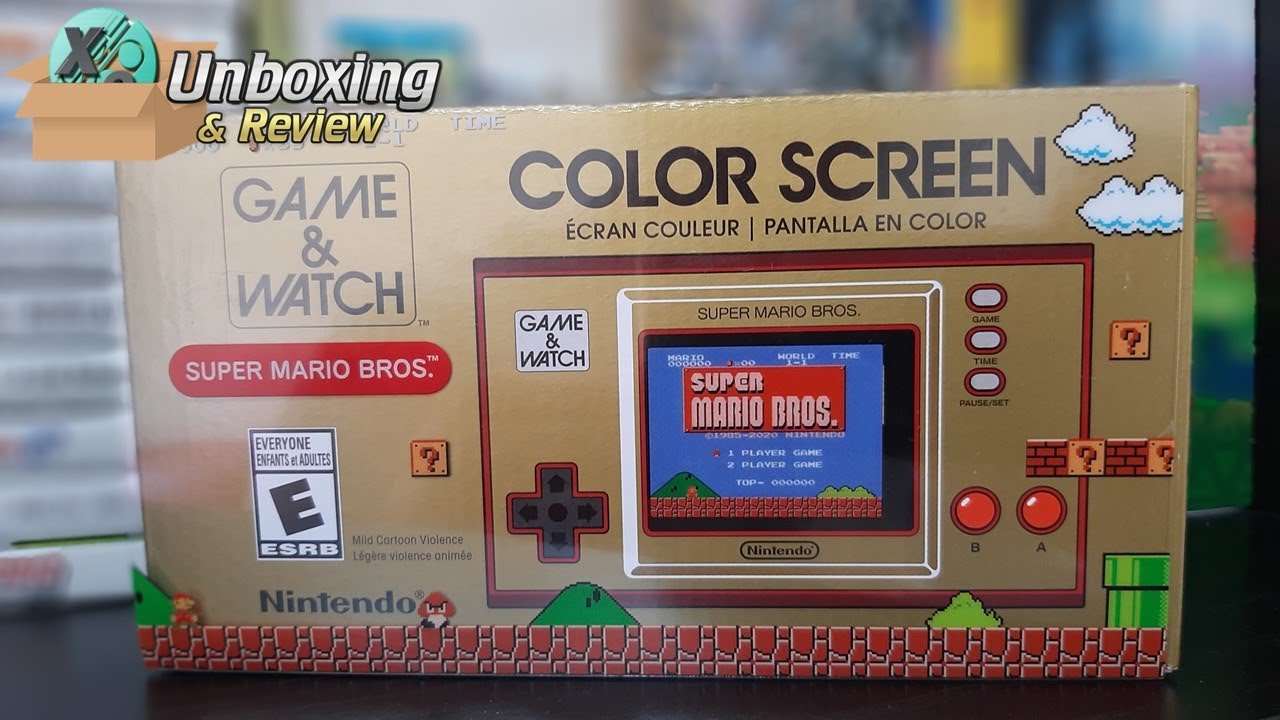 Game & Watch - Edición Super Mario Bros - Unboxing y Revisión