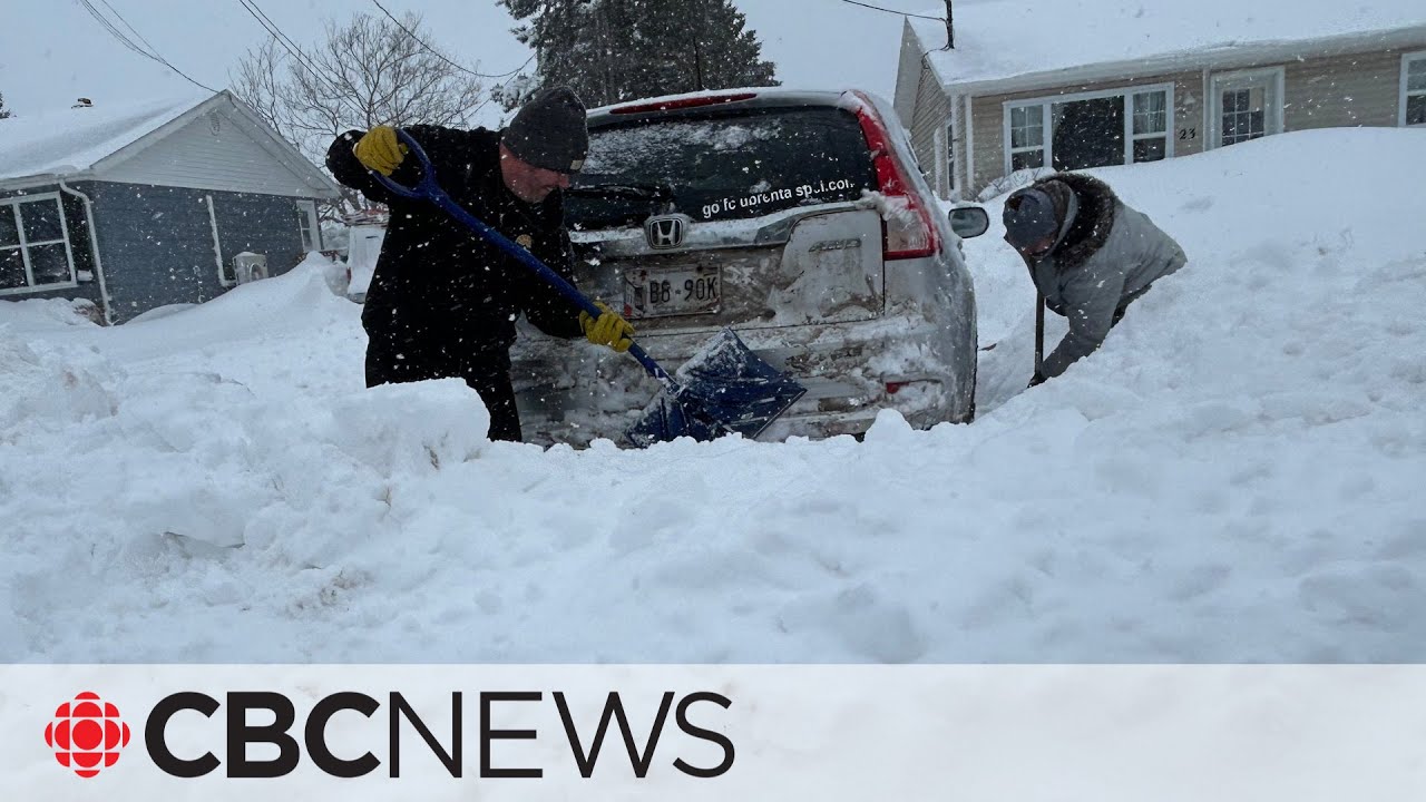 Digging out in Charlottetown