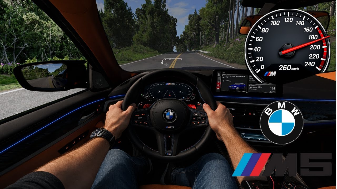 BMW F90 M5 Manhart | Real POV Driving (No Talk)