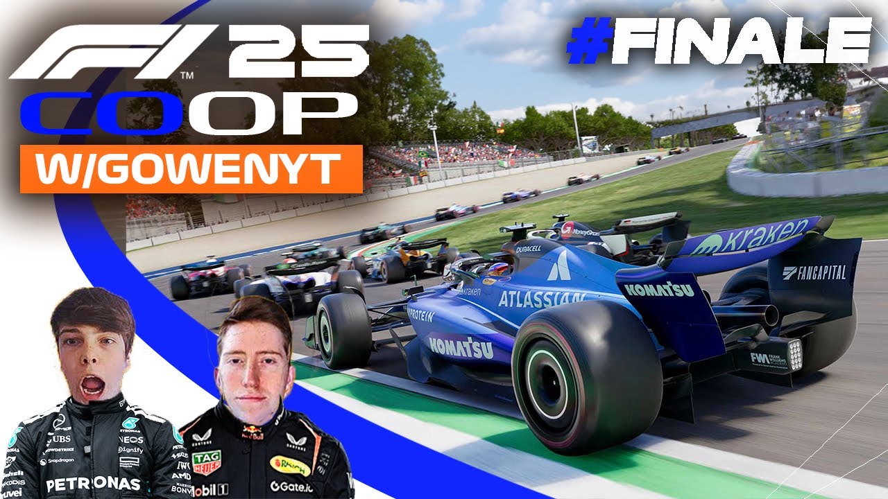 🔴 LIVE! SERIES FINALE! F1 25 COOP Las Vegas + Qatar GP
