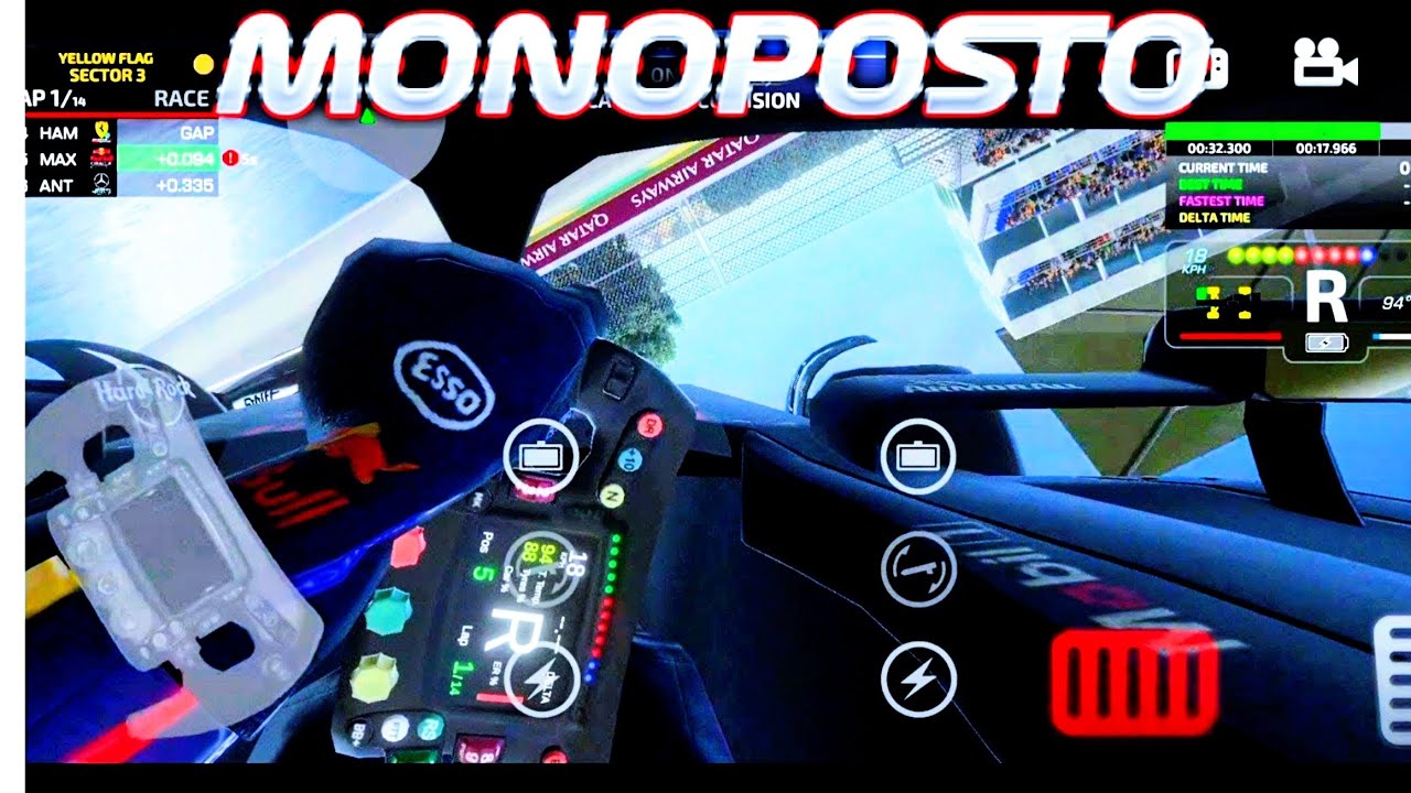 Australia GP MADNESS | Hamilton CRASH + Car FLIPPED 🤬 | 0 Anti Spin At Australia 🇦🇺 | Monoposto 25 