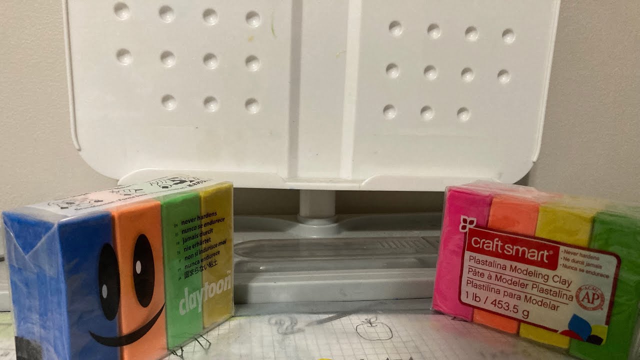 Claytoon Clay vs. Craftsmart Modeling Clay! (Part 1.)