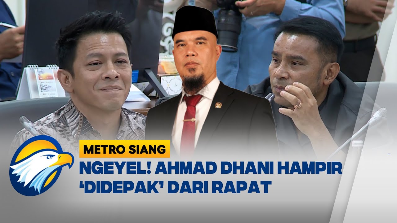 Tidak Tertib Bahas Royalti, Ahmad Dhani Nyaris Didepak dari Forum [Metro SIang]