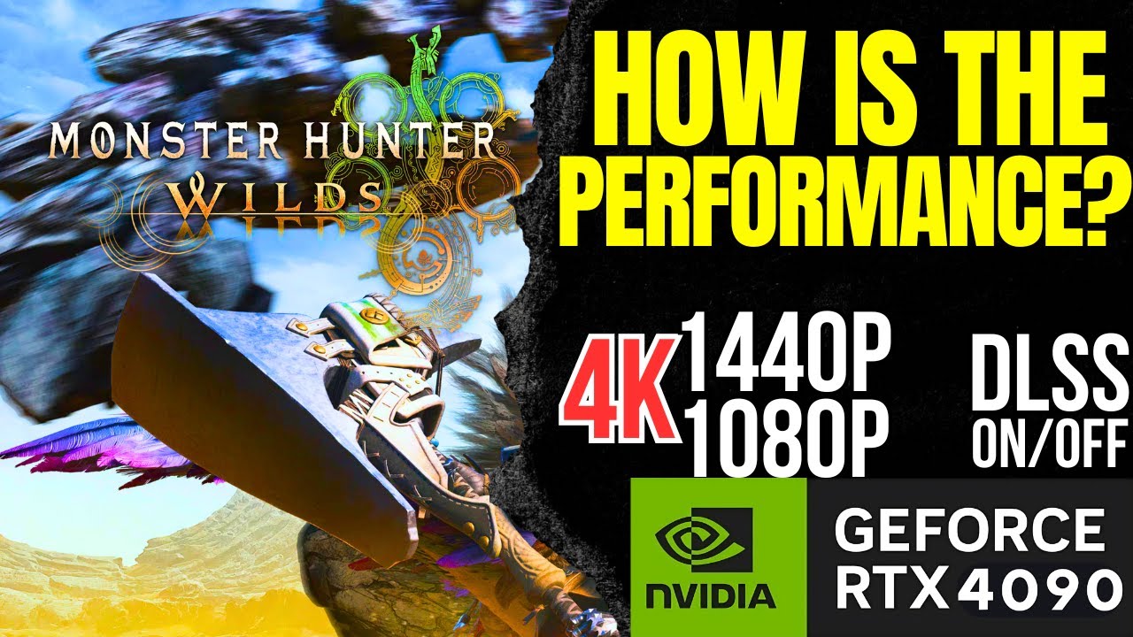 Monster Hunter Wilds RTX 4090 Benchmark | 4K 1440p 1080p ULTRA/HIGH/MEDIUM | DLSS Modes, FG ON/OFF