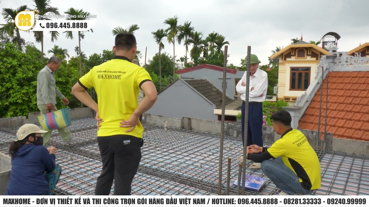 Thợ làm SAI HẾT RỒI xử lý như thế nào cùng Thanh tra của Maxhome tới kiểm tra nghiệm thu thép sàn