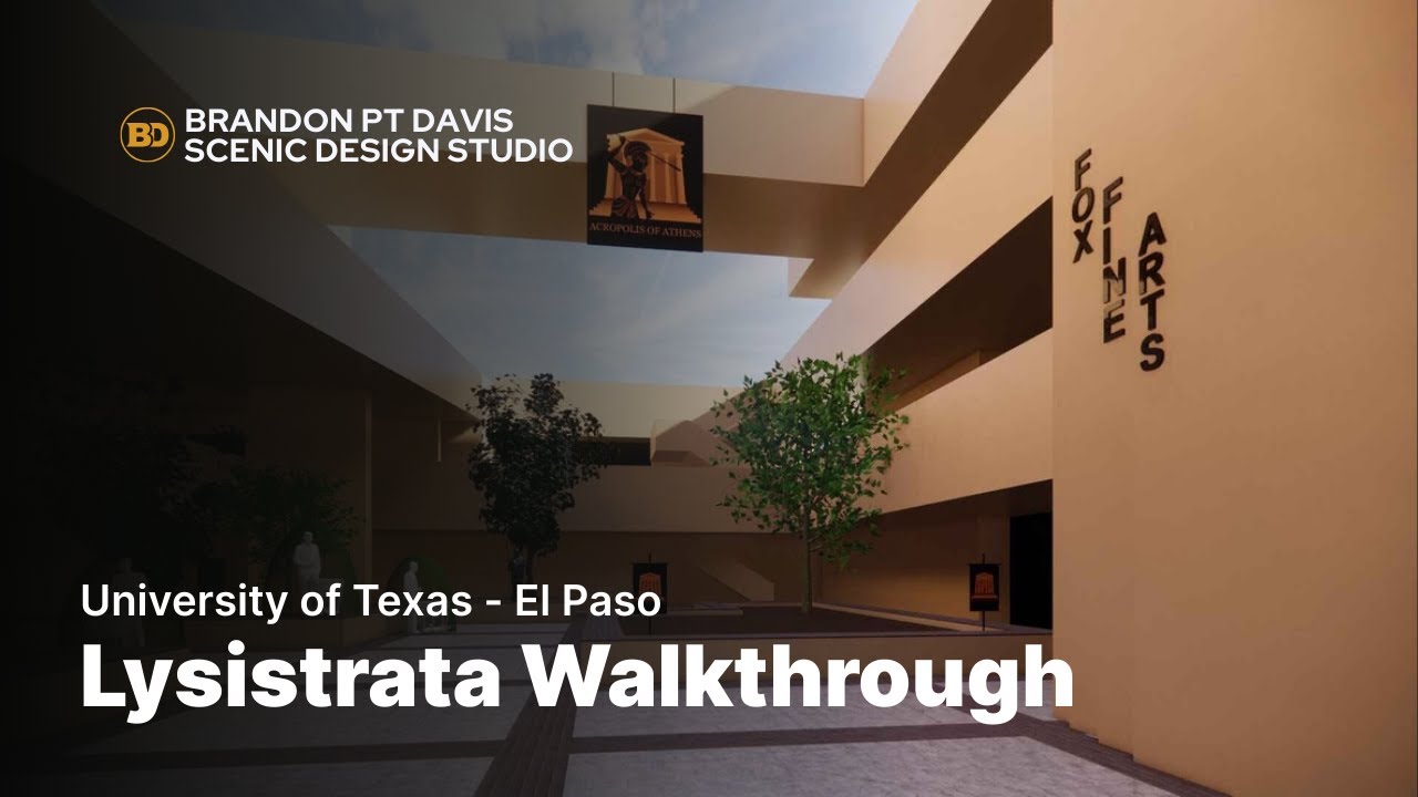 Lysistrata Scenic Design – Outdoor Theatre During COVID