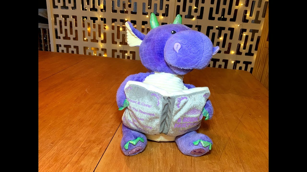 Cuddle Barn Dalton the Storytelling Dragon Without Fur