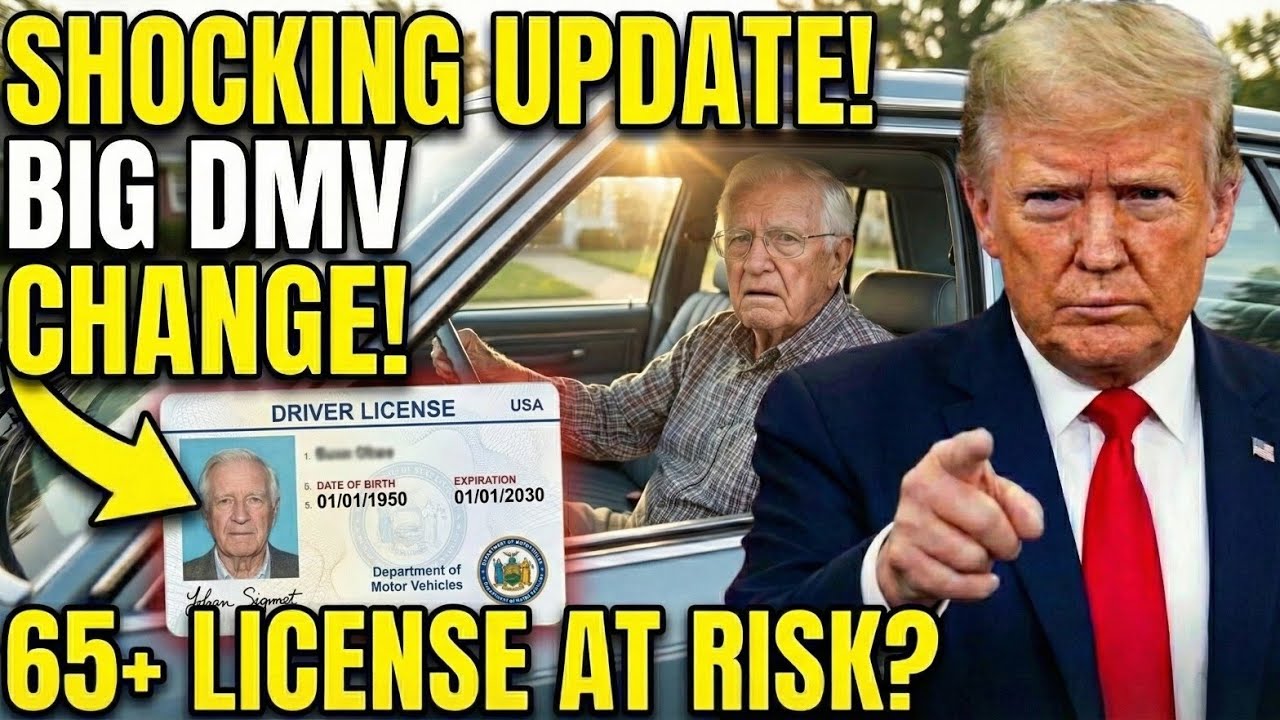 BREAKING: 3 New DMV Rules Affecting Drivers 65+ Across America (2026 Update)