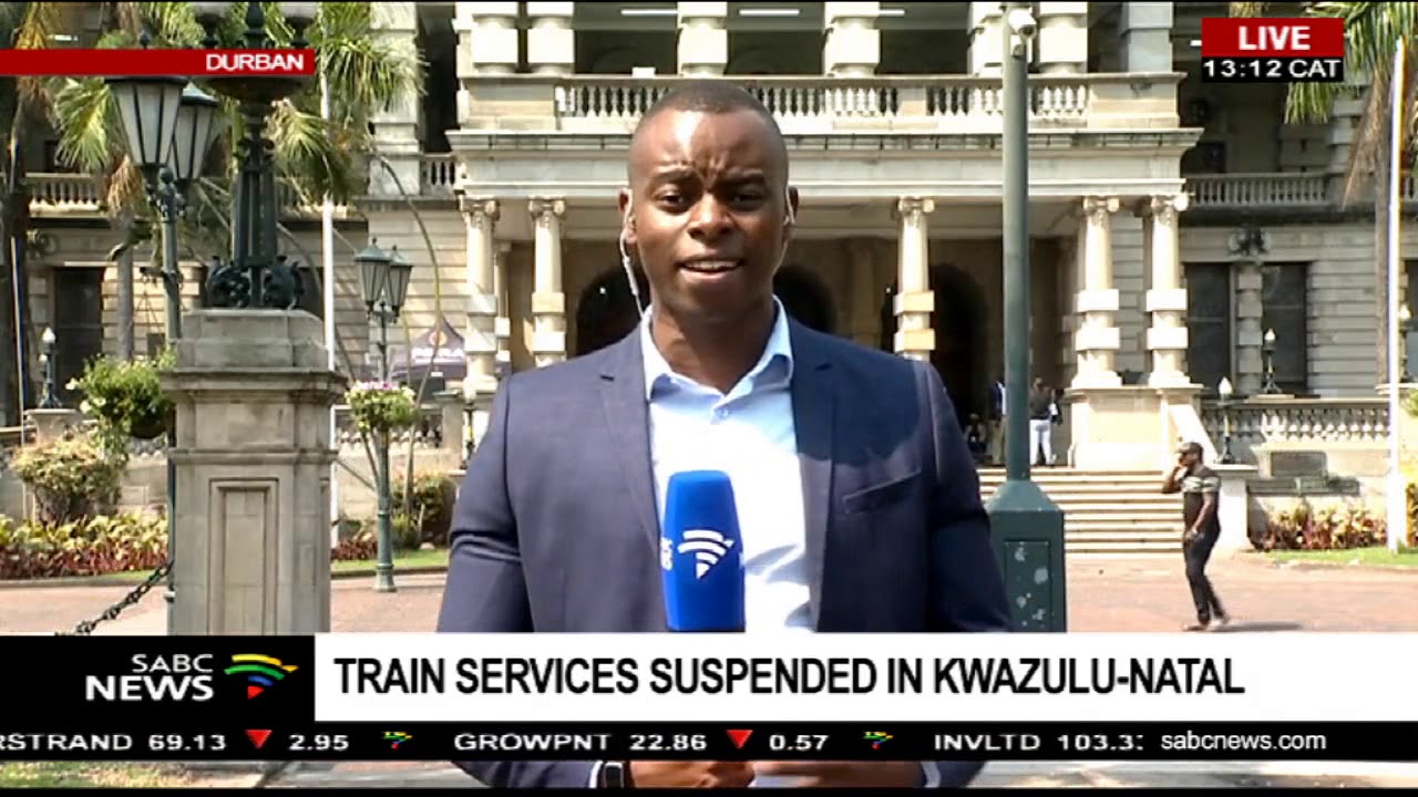 Suspension of train services in KZN: Mlungisi Khumalo
