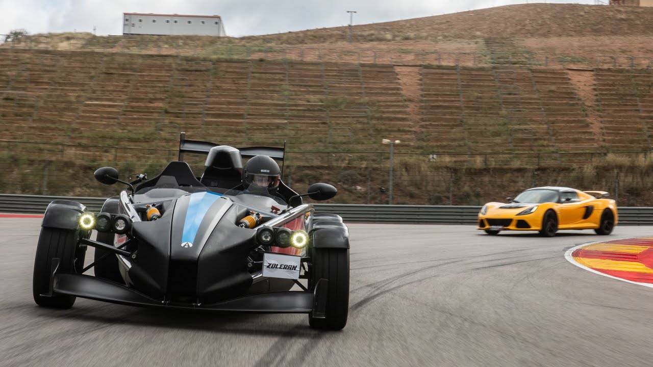 Ariel Atom 4: best lap on Motorland. Sorry to the Porsche driver