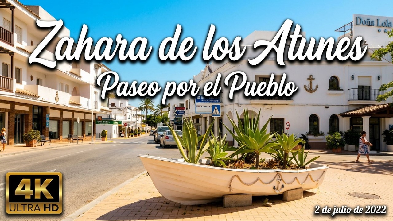 Zahara de los atunes 🐟 (Barbate) (4k) (2 de julio de 2022)