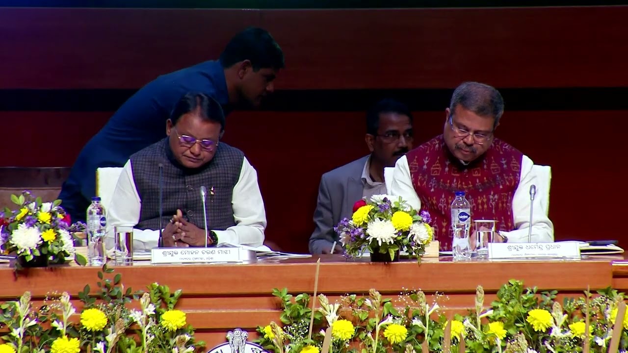 Shri Nityananda Gond at NEP Event, Odisha, Minister of School & Mass Education, Odisha