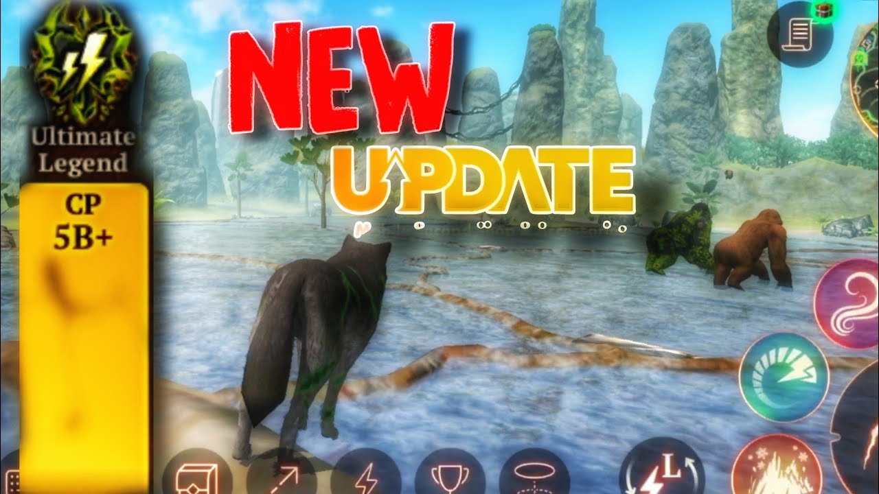 The Wolf  - New update Jade pillars & New animals!