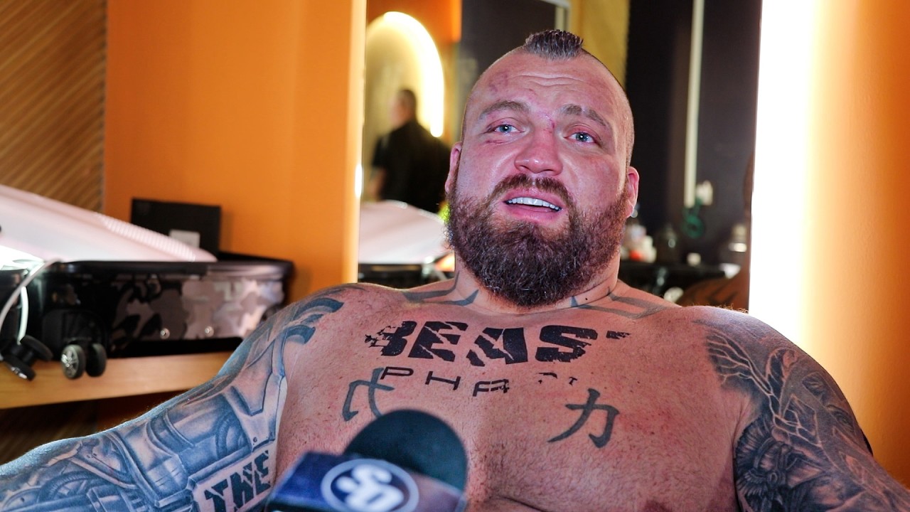 EMOTIONAL Eddie Hall after Tommy Fury LOSS: 'I MISS PA...'